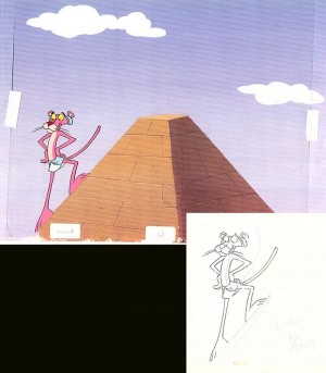 Pink Panther Climbing Pyramid